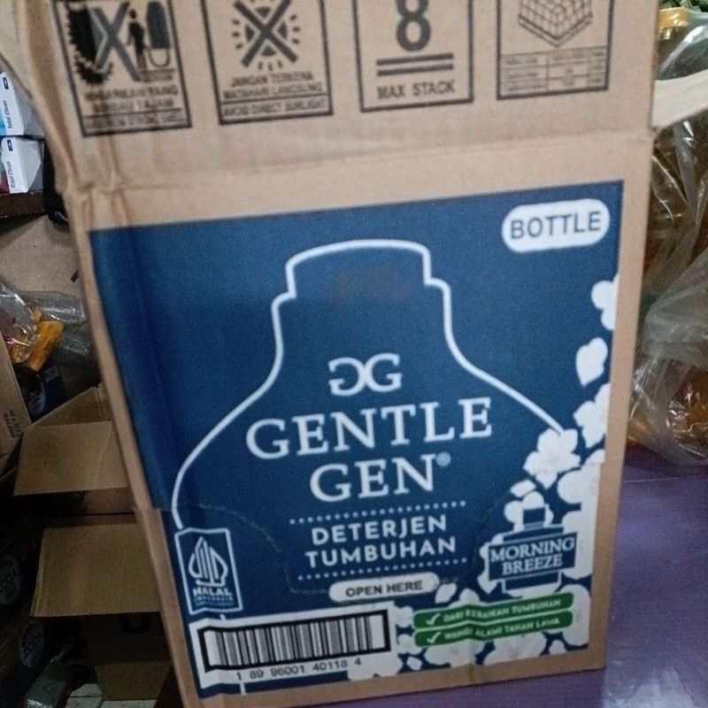 DETERJEN GENTLE GEN BOTOL ±700 &amp; ±750ML, SATU BOTOL. SAMEDAY/INSTANT