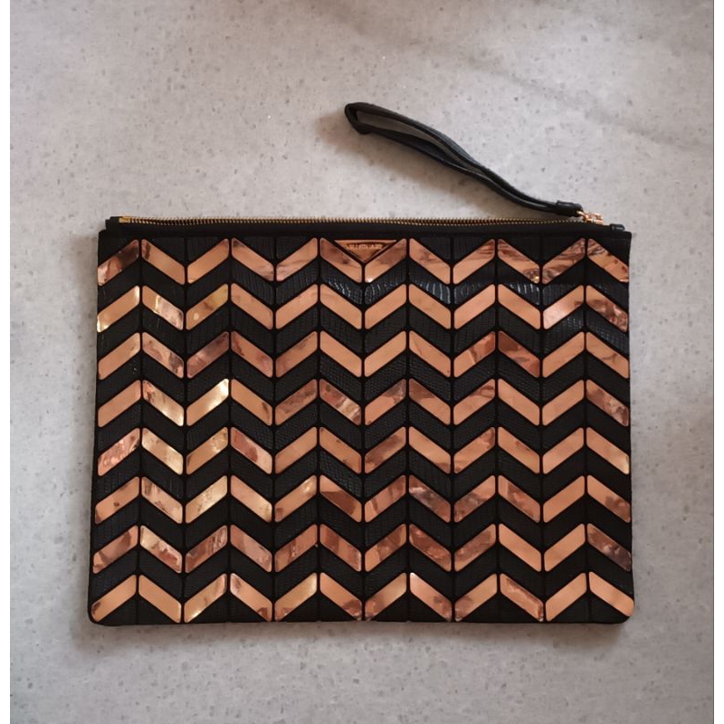 Clutch Jill Stuart Rose Gold 2nd Vgc