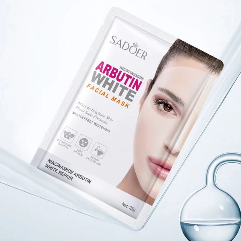 SADOER NICOTINAMIDE ARBUTIN WHITE FACIAL MASK