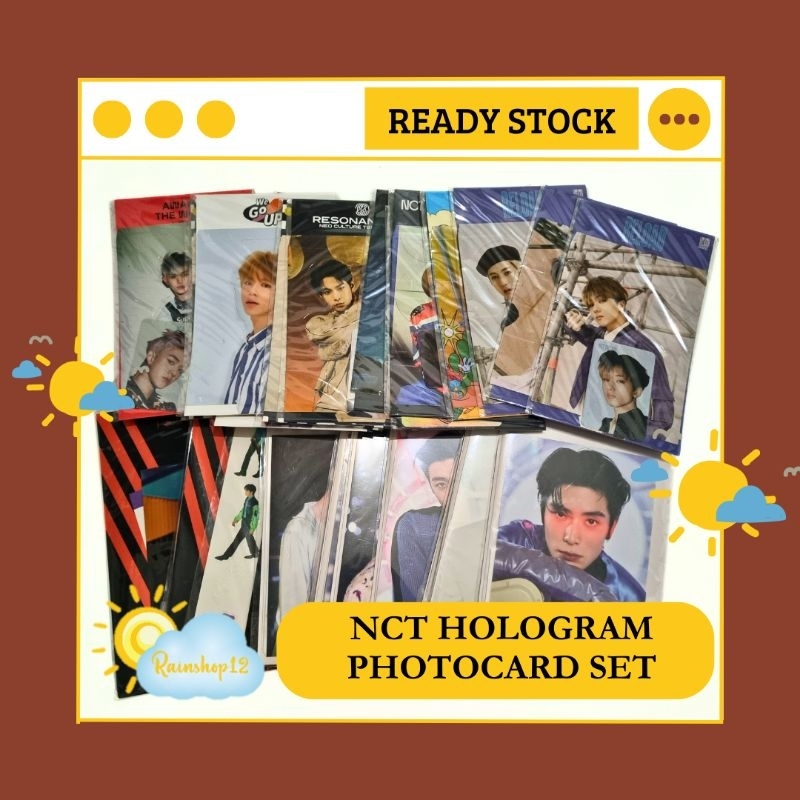 [READY STOCK ] HOLOGRAM STANDEE / PHOTOCARD HOLOGRAM NCT SEALED JAEMIN JENO RENJUN HAECHAN CHENLE MA