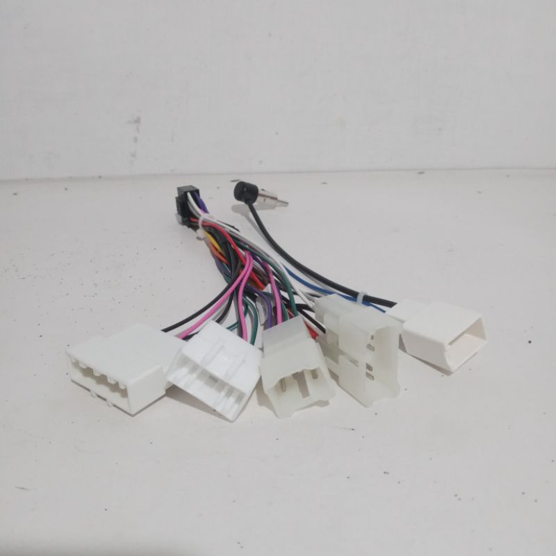 soket pnp head unit Android Toyota/soket pnp toyota