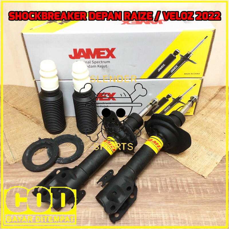 SHOCKBREAKER DEPAN RAIZE JAMEX - SHOCK DEPAN VELOZ 2022 ROCKY RAIZE