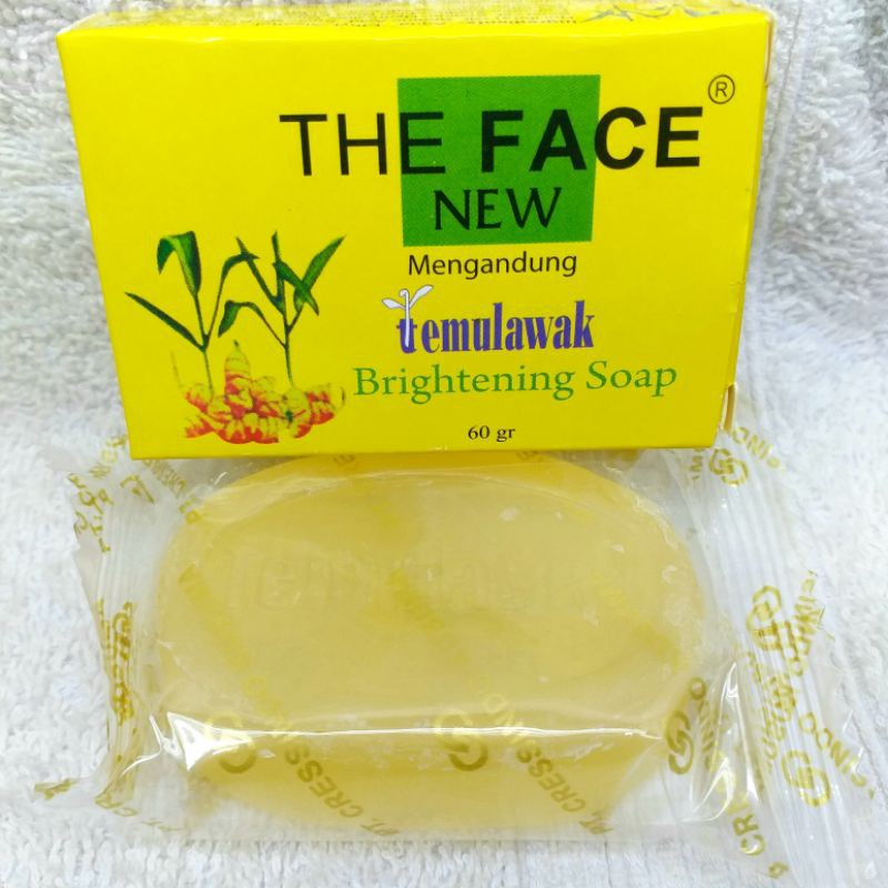 ✿ELYSABETHME✿  THE FACE temulawak cream day,night dan sabun skincare perawatan wajah