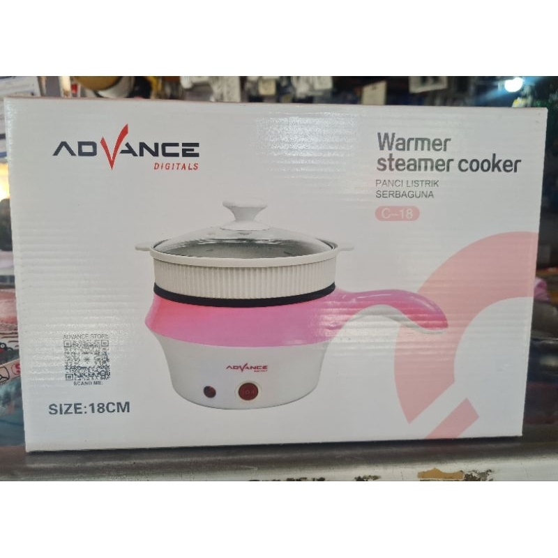 Advance warmer steamer cooker C18