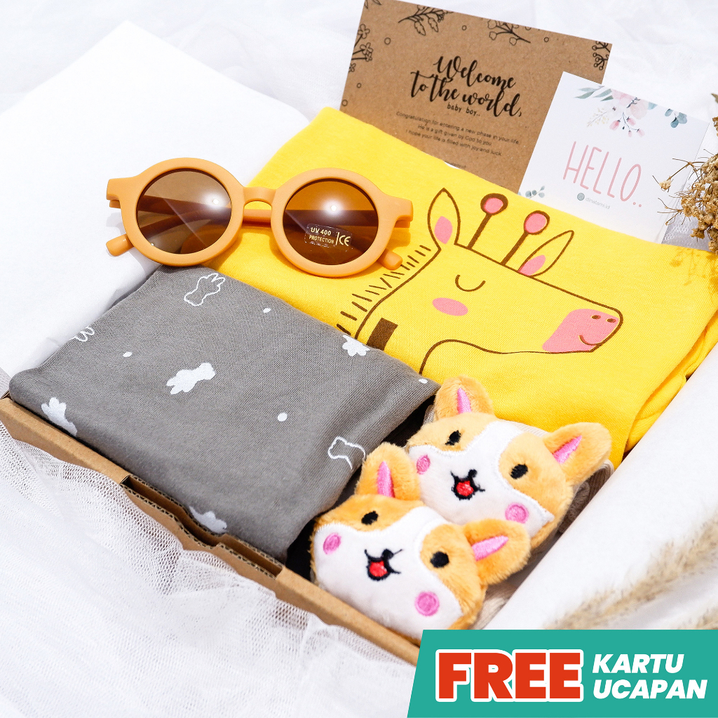 Hampers Piyama  Bayi | Piyama Anak Korea Style | Hampers Baby | Kado Bayi | Kado Lahiran | Baby Gift Set