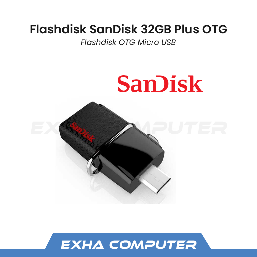 Flashdisk OTG SANDISK SDDD2 Ultra Dual Usb Drive OTG Micro 32 GB