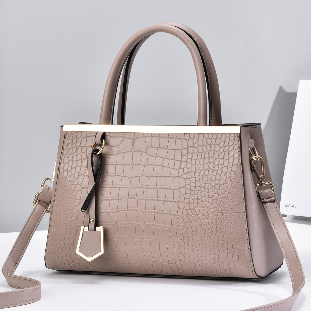 Tas wanita import original branded croco sling handbag terbaru pierre (premium)