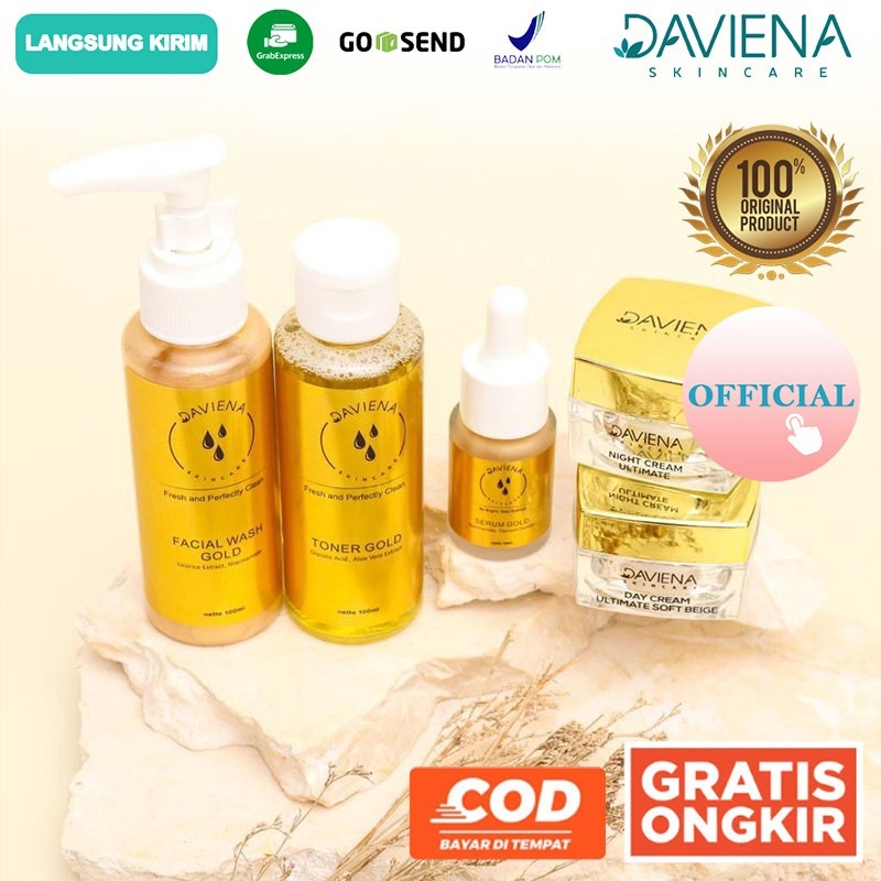 DAVIENA SKINCARE GOLD SERIES | SKINCARE ACNE SERIES