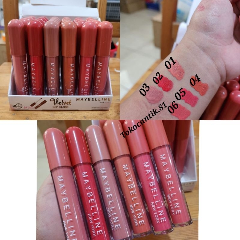 [ SATUAN ] MAYBELINE VELVET LIPCREAM 1022