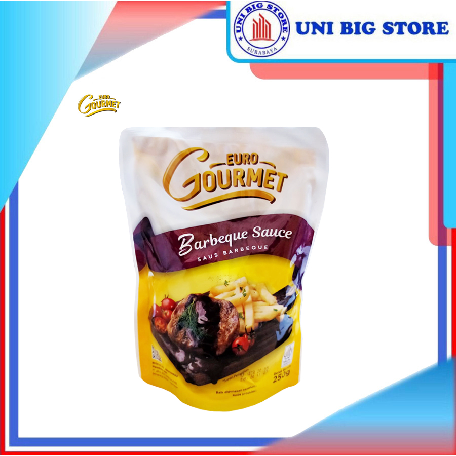 

Euro Gourmet Saus BBQ Barbeque Sauce 250 gr Saos Barbecue