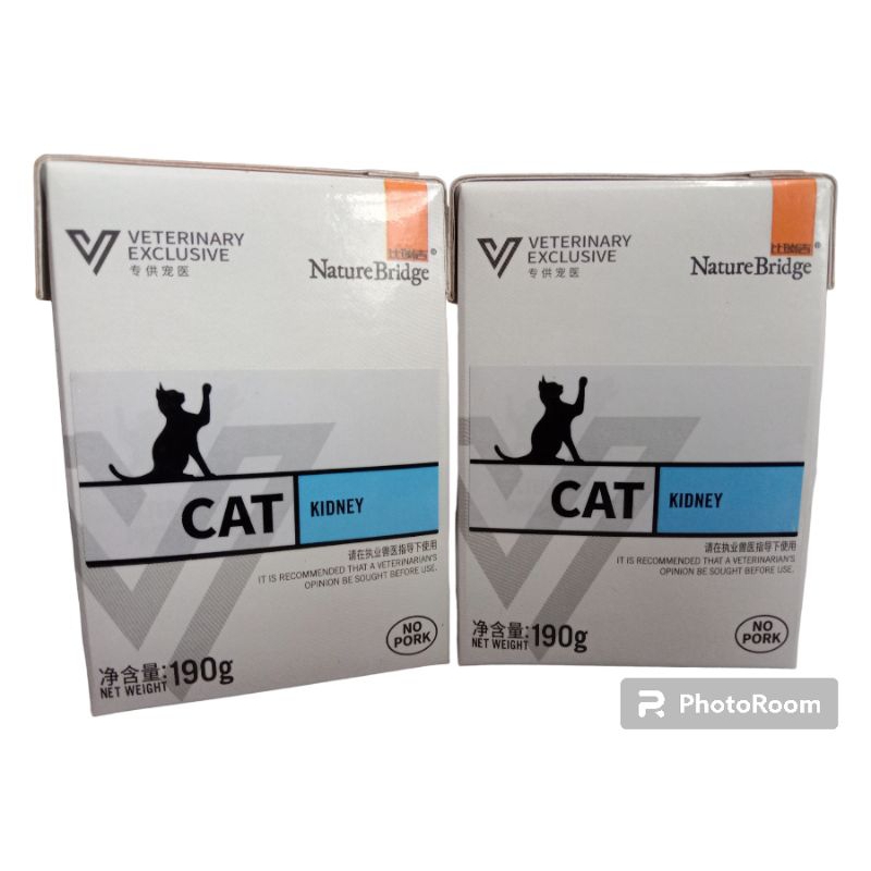 Nature Bridge 190gr Kidney cat Wet Food makanan kucing adult