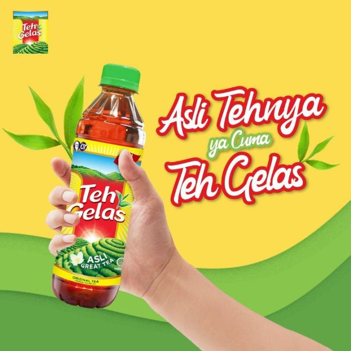 

[ISI 3 PCS] Teh Gelas Original Botol 250ml | 350ml