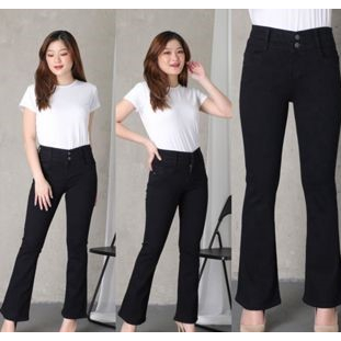 Cutbray Strech Premium Highwaist Button 2 Big Size 27-42