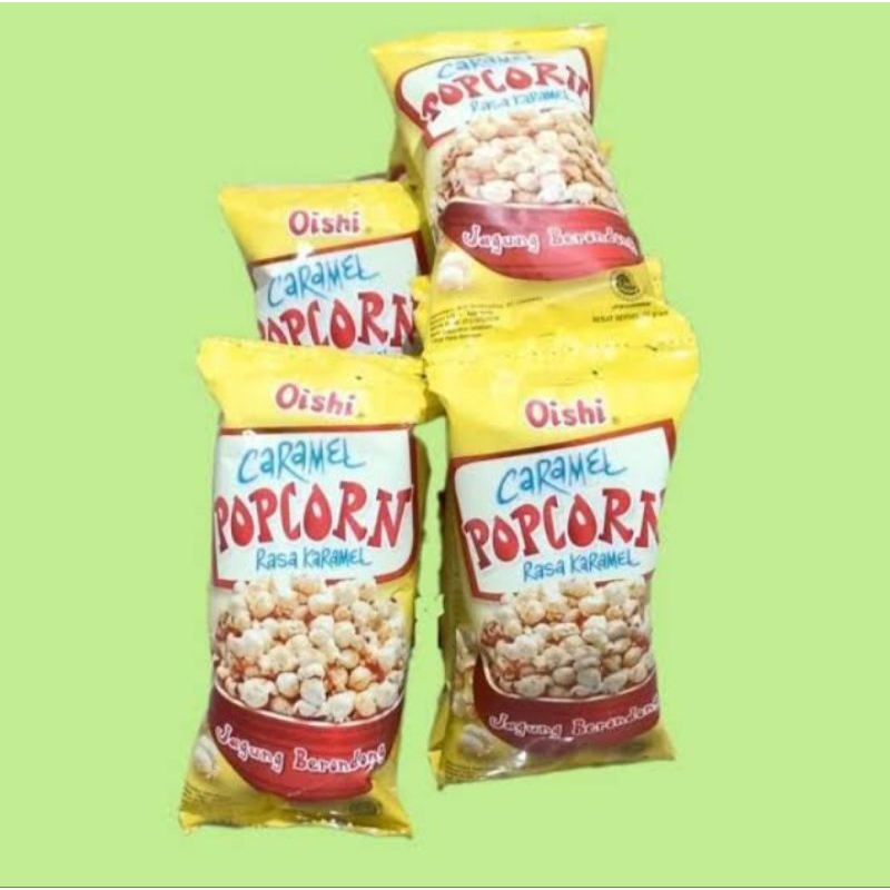 

Oishi Popcorn Caramel, Cokelat 20gr