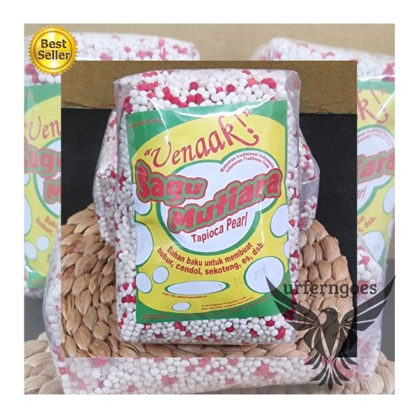 

PRODUK BARUU!!!! sagu mutiara LOKAL MERAH PUTIH 500 GRAM sagu mutiara atau mutiara sagu