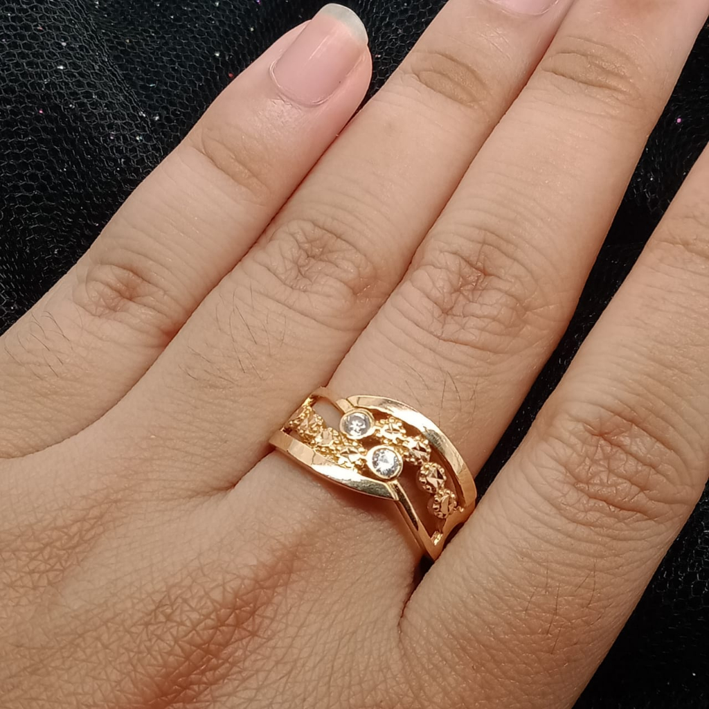 Cincin Emas 17K - 3.75 Gr Kadar 750 - 5321