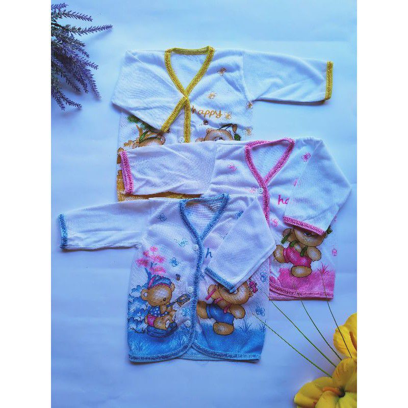 BAJU BAYI LENGAN PANJANG BAJU NEWBORN BAJU BAYI LAKI LAKI PEREMPUAN HARIAN