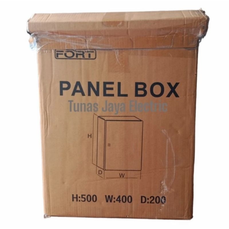 Box Panel Metal Model Topi OUTDOOR 50x40x20 IP55 FORT (PREMIUM)