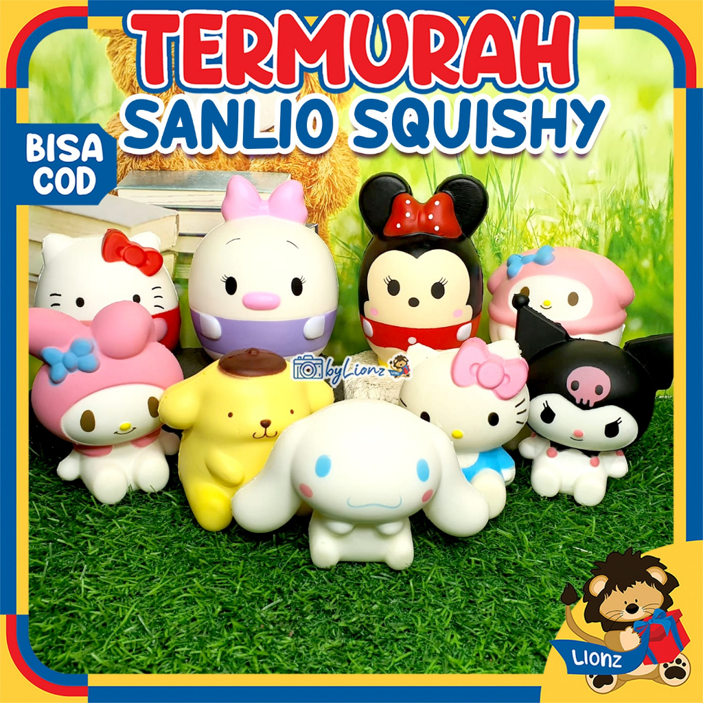 Mainan Squishy Karakter by Lionz.idn