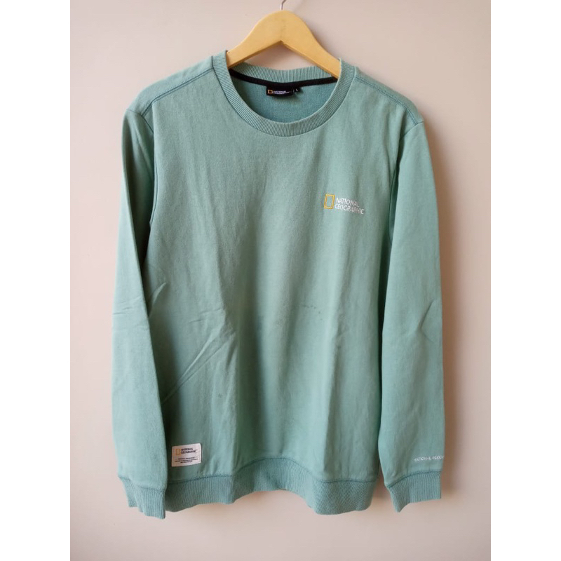 SECOND BRAND NATGEO NATIONAL GEOGRAPHIC UKURAN L | HOODIE JAKET PRIA