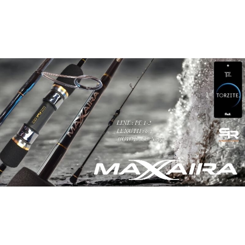 JORAN CUSTOM MAXAIRA X3 pe 1-2 ( ring guide Fuji TORZITE TITANIUM )