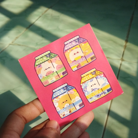 

Stiker Aesthetic Juice Kotak