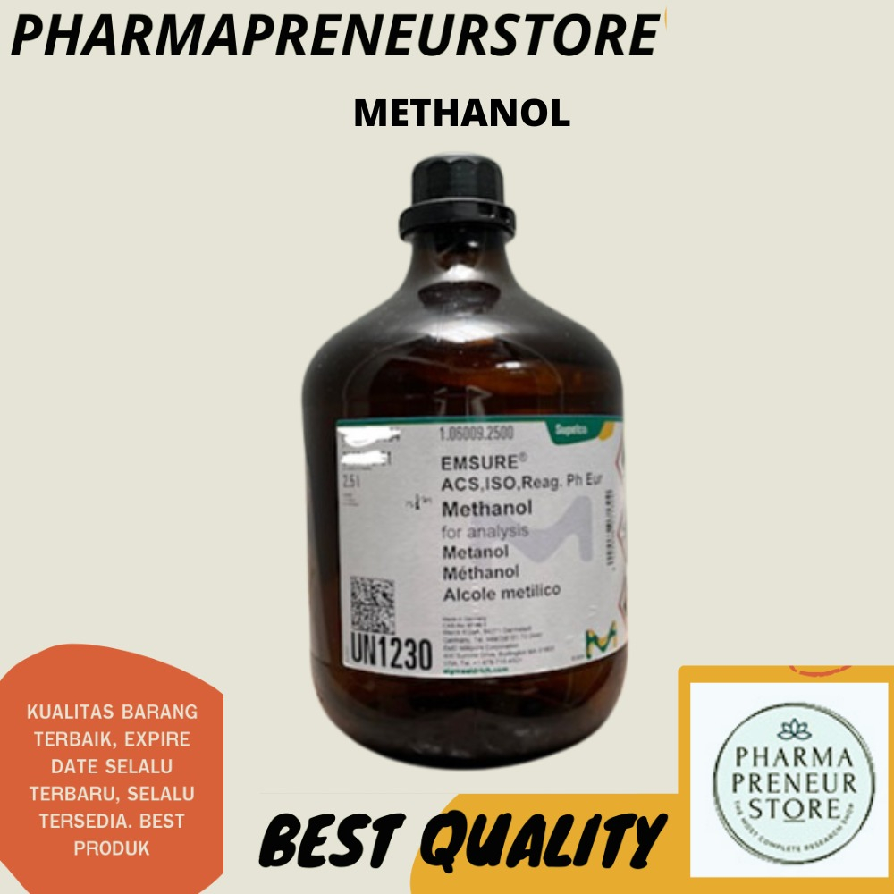 SPIRITUS / WOOD ALCOHOL PRO ANALISA PER 100 ML MERCK BEST QUALITY