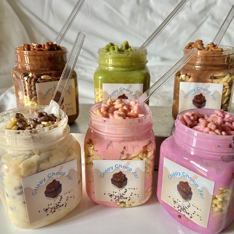 

choco jar crispy || cruncy choco || melted cruncy