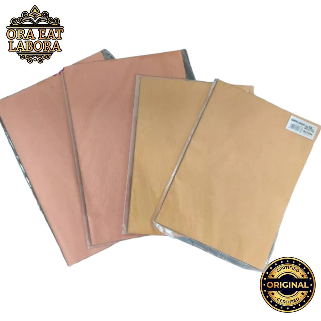 

Sampul Buku / Sampul Coklat Kwarto / Sampul Coklat Boxy - Ora Eat Labora