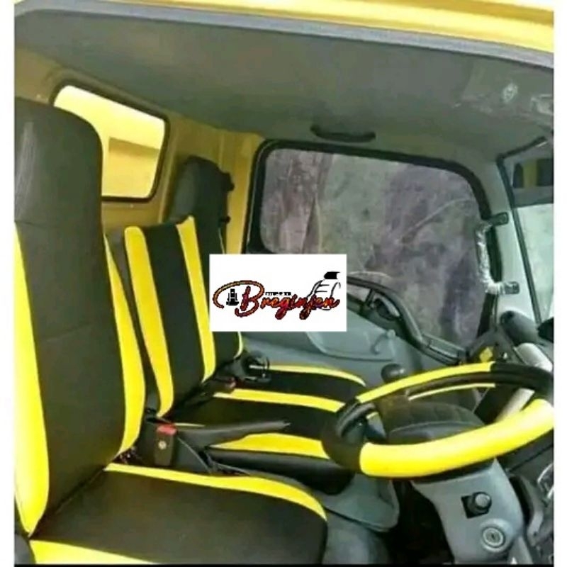 sarung jok truck Mitsubishi canter 110PS/125PS