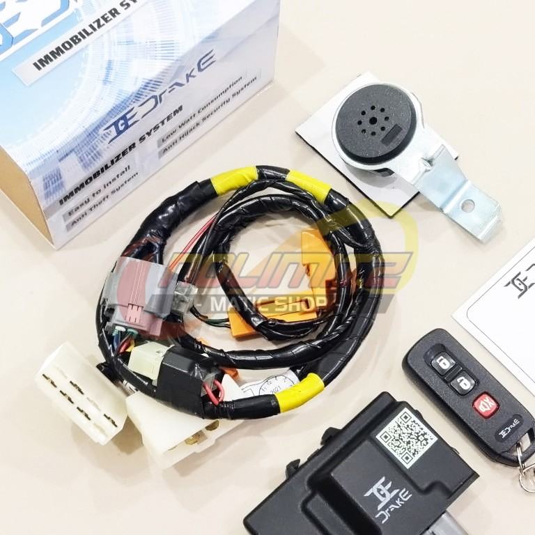 Alarm Motor Drake Immobilizer Anti Begal Maling Universal