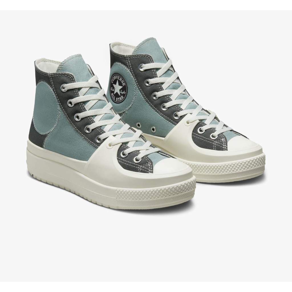 Sepatu Sneakers Pria CONVERSE CT AS CONSTRUCT Tidepool Grey Original A03472C