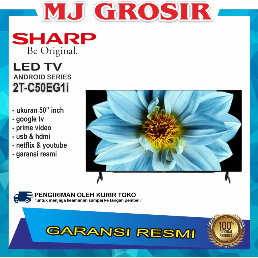 LED TV SHARP 50&quot; 2T-C50DF1i EASYSMART TV 2T-C50EG1i ANDROID TV