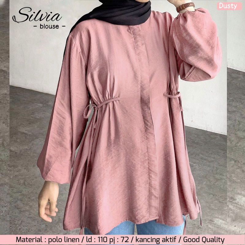 SILVIA/KAYANA BLOUSE BAJU WANITA TERBARU