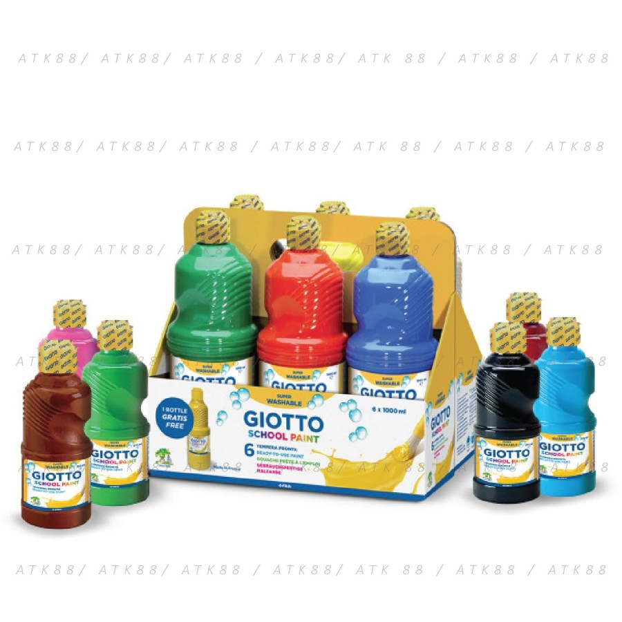 Giotto School Paint 1000 ml / Cat Poster