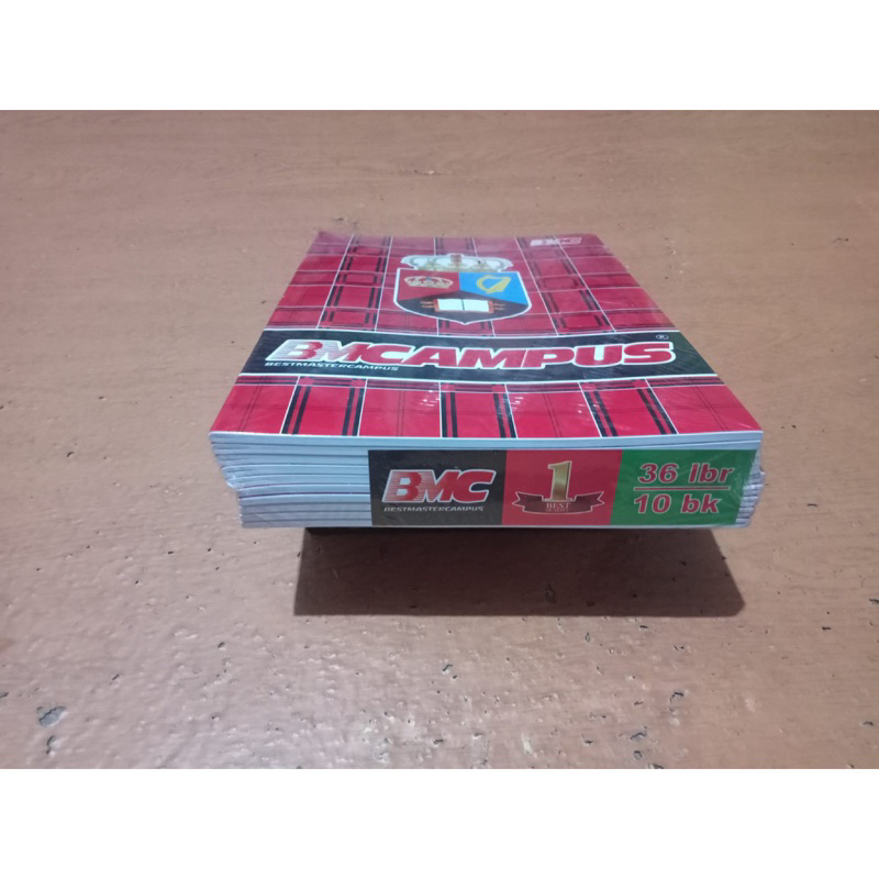 

(10pc) buku tulis kampus merek BMC isi 36 lembar
