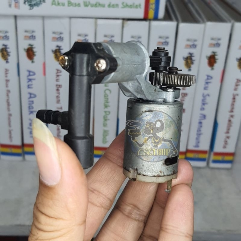 Dinamo Mekanik Mini Kompressor Pompa Ban Elektrik