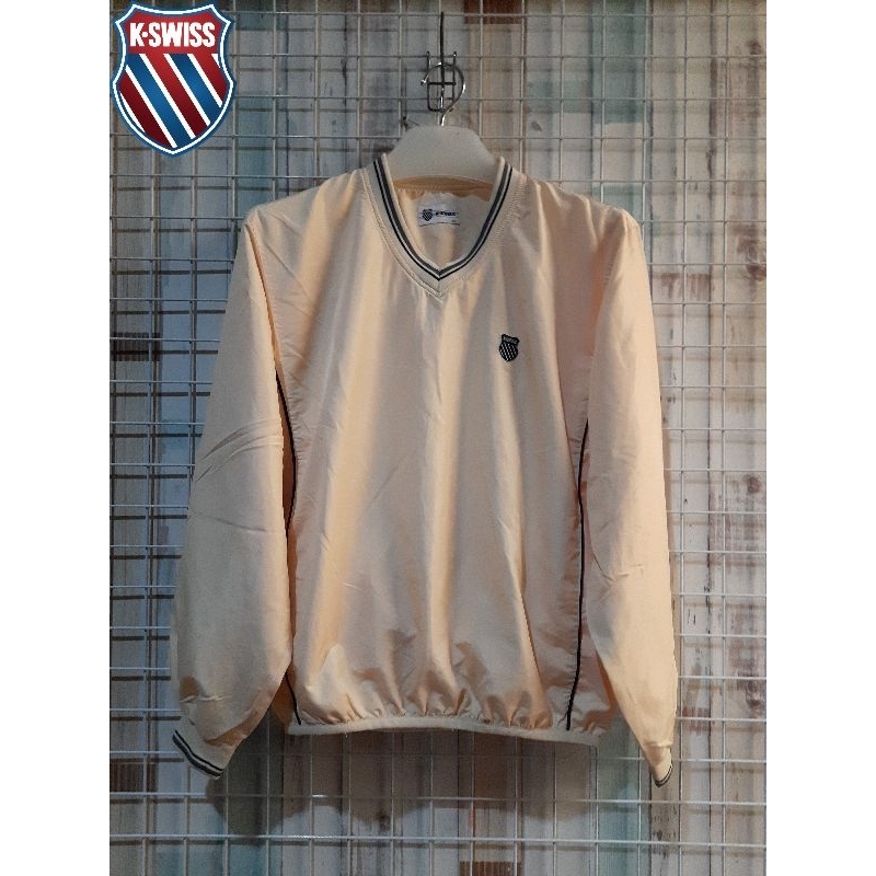 Second Branded Thrift Jacket Sweater K-SWISS, baju Second Branded Collections