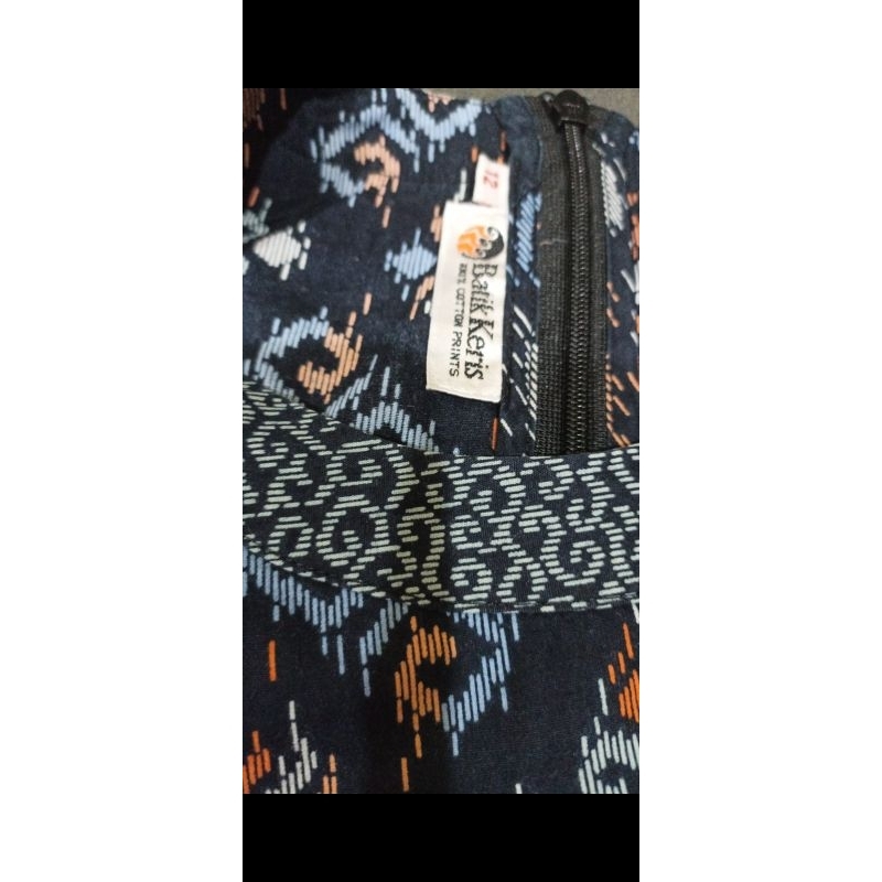 preloved batik keris anak perempuan