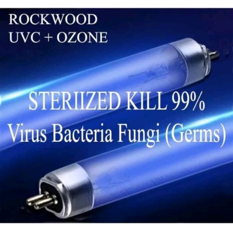 Lampu UVC + Ozon tahan lama