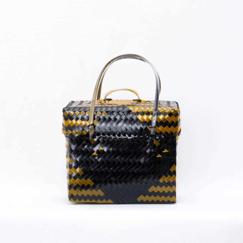 Tas Berkat Anyaman Tutup Kaca Belanja Wanita Dayana Series - DY1