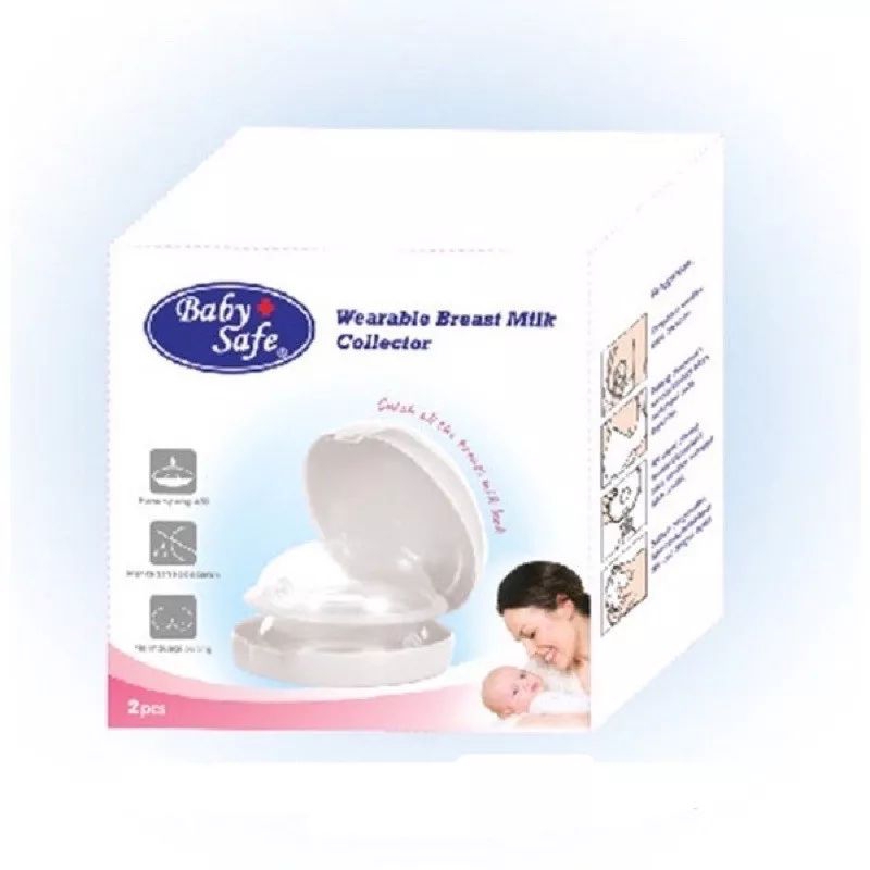 [rumahbayipdg] Babysafe breastmilk coll BPC01 // 2pcs wadah penampung asi