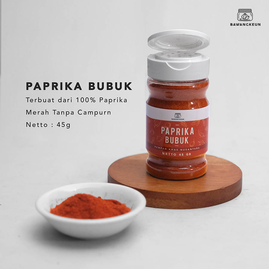 

Paprika Bubuk 45gr by Bawangkeun Paprika Powder Bumbu Masak Rempah Dapur