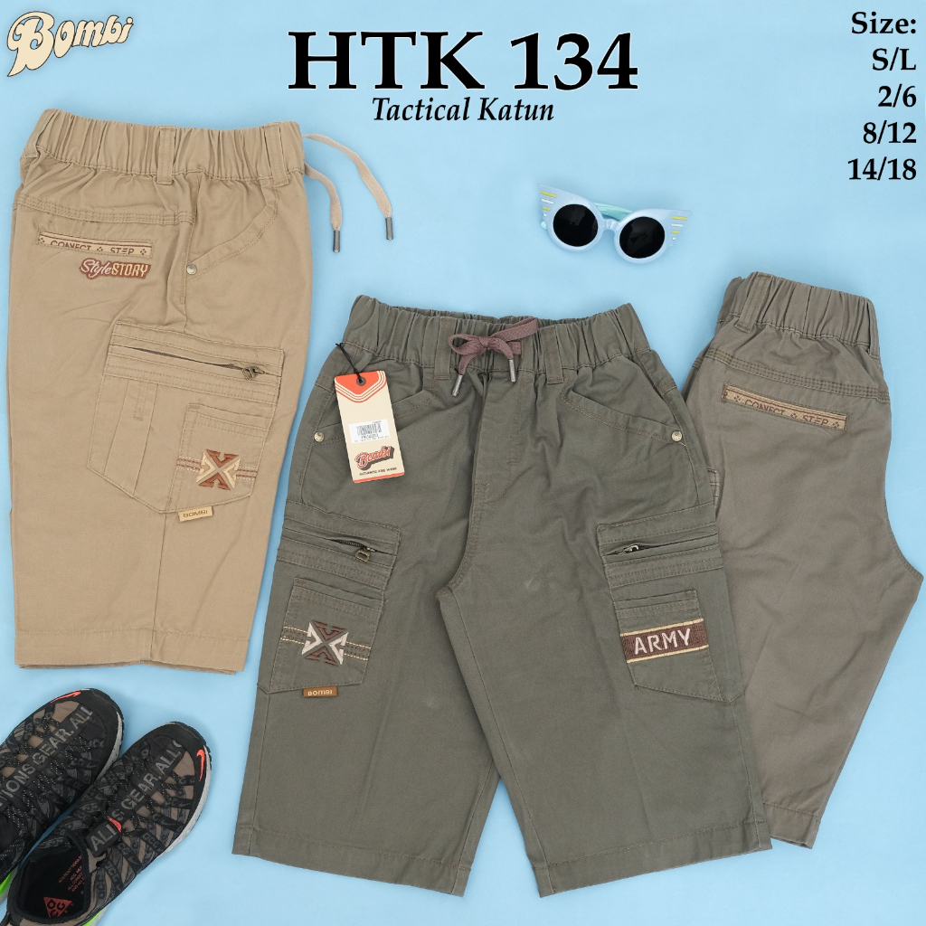 celana pendek chinos anak bombi//celana anak merk bombi//celana pendek kattun anak - anak bombi