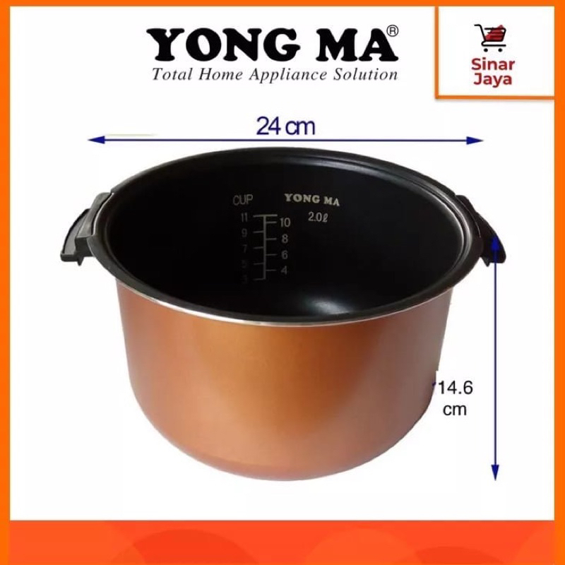 BARU teflon magicom yong ma