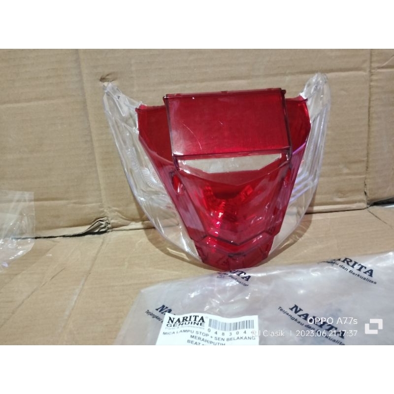 mica mika kaca lampu stop stoplamp belakang Honda beat new Esp FI 2016 2017 2018 2019 Beat street