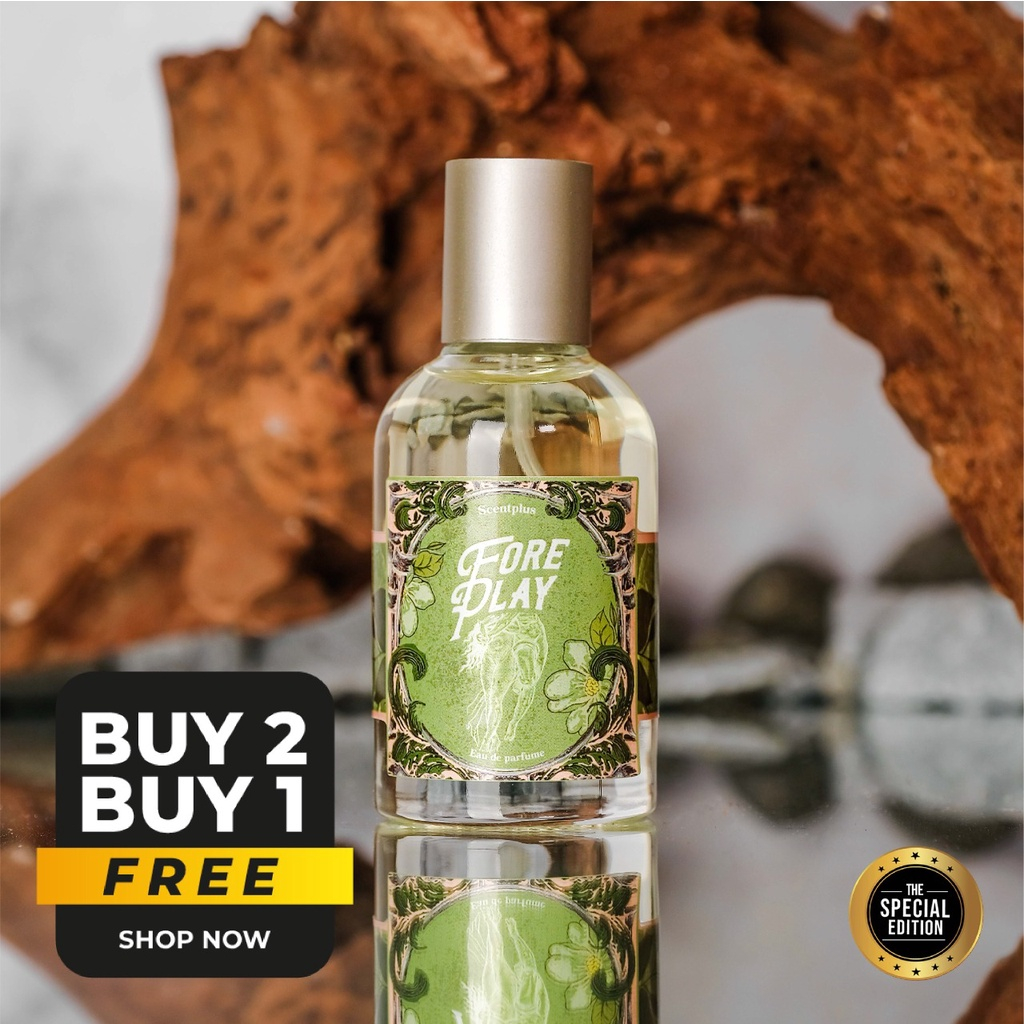BELI 1 FREE 1 Perfume Scentplus Woman FOREPLAY Eau De Parfume | Untuk Wanita