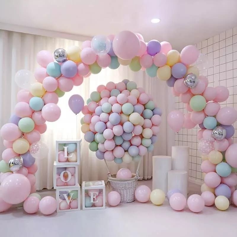 HARGA 1PCS Balon Latex Macaron 5 inch / Balon Pastel