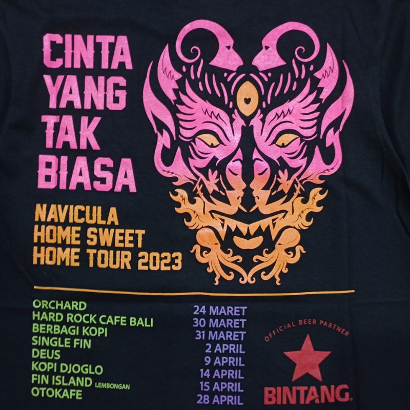 Tshirt NAVICULA - HOME SWEET HOME TOUR 2023 Limited