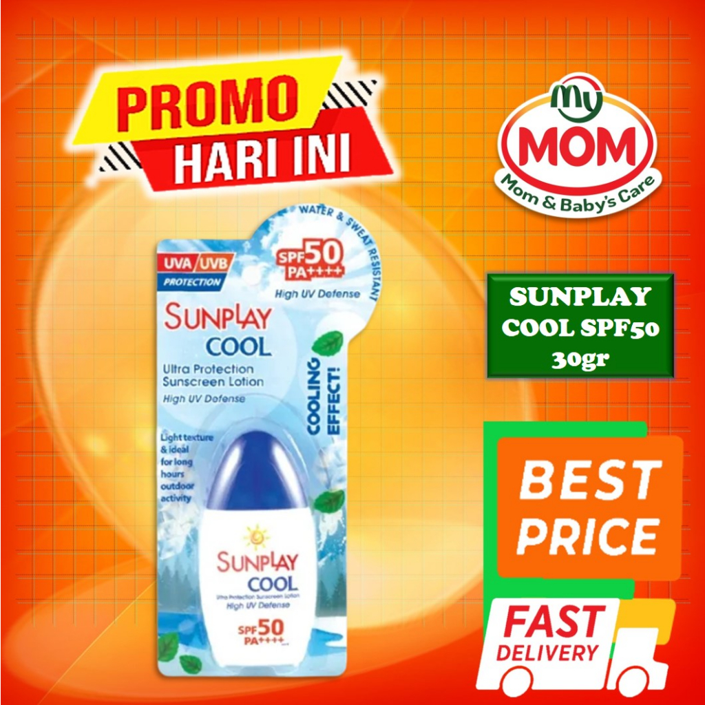 [BPOM] Sunplay Cool 30gr SPF50 Biru / Sun Play / Sun Screen / Sun Block / MY MOM